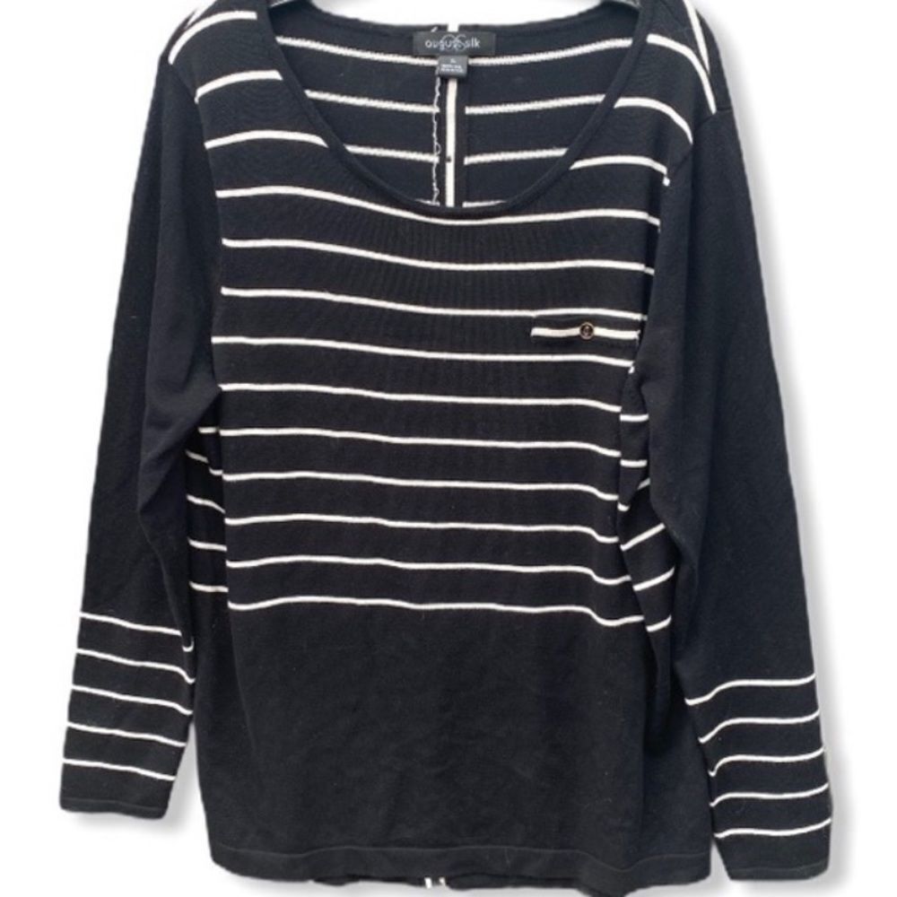 August Silk Sweater